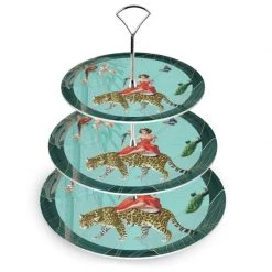 Mary Cake Stand-Turquoise By Myrtle & Mary
