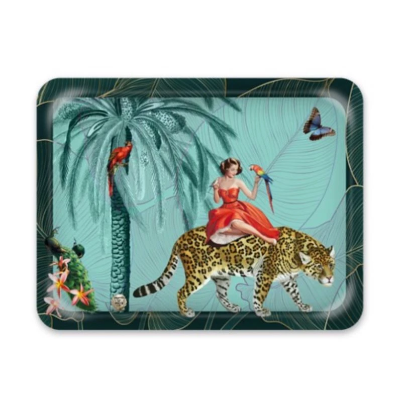 Mary Large Tray - Turquoise By Myrtle & Mary 3 Mary Large Tray - Turquoise By Myrtle & Mary