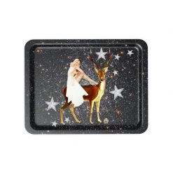 Festive Celeste Small Tray By Myrtle & Mary