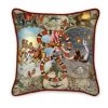 Le Cirque Du Monde Silk Cushion By Myrtle & Mary -Myrtle & Mary Sales Shop csmztjedm7odkaojxxms