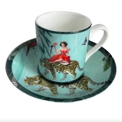 Set Of 2 - Green By Myrtle & Mary