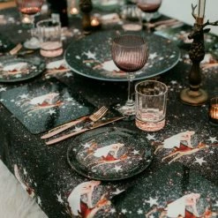 Festive Celeste Bone China Plate By Myrtle & Mary -Myrtle & Mary Sales Shop mpmlyyhoydsiybxhmom1