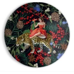 Festive Mary Giant Serving Bowl By Myrtle & Mary