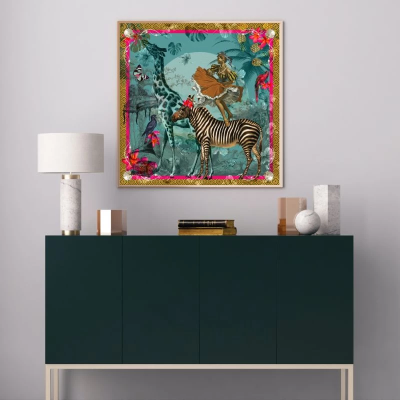 Riri Limited Edition Print - Blue By Myrtle & Mary 4 Riri Limited Edition Print - Blue By Myrtle & Mary - Image 2