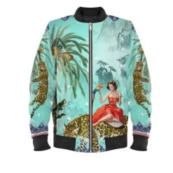 Mary Bomber Jacket - Blue By Myrtle & Mary