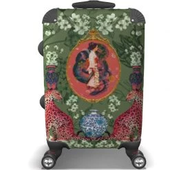 Mishcka Suitcase - Green By Myrtle & Mary
