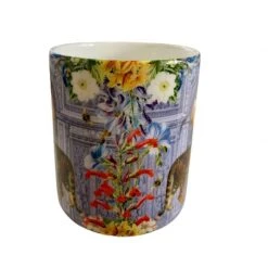 Tigerlily Bone China Coffee Cup- Periwinkle By Myrtle & Mary -Myrtle & Mary Sales Shop oymkwqe7scjuu3xol9wu 1