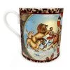 Le Cirque Du Monde Large China Mug With Leopard Trim By Myrtle & Mary