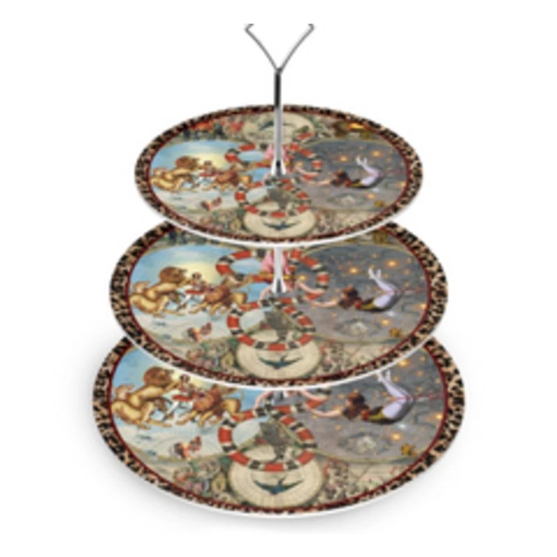 Le Cirque Du Monde Cake Stand By Myrtle & Mary 3 Le Cirque Du Monde Cake Stand By Myrtle & Mary
