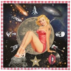 Gigi Silk Satin Scarf By Myrtle & Mary