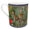 Riri Large China Mug - Green By Myrtle & Mary