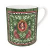 Mishcka Bone China Coffee Cup - Green By Myrtle & Mary