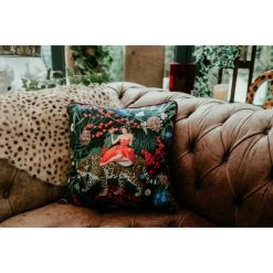 Festive Mary Silk Cushion By Myrtle & Mary -Myrtle & Mary Sales Shop ru2jprrsqndgule1ekrd