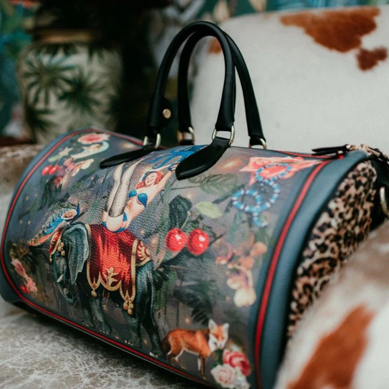 FiFi Nappa Leather Duffle Bag By Myrtle & Mary 6 FiFi Nappa Leather Duffle Bag By Myrtle & Mary - Image 4