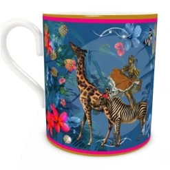 Riri Large China Mug By Myrtle & Mary