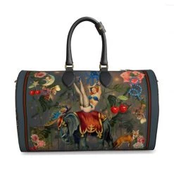 FiFi Nappa Leather Duffle Bag By Myrtle & Mary