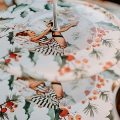 Holly Cake Stand By Myrtle & Mary -Myrtle & Mary Sales Shop trtxepfvmnlqkqait20i