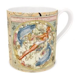 Pisces Zodiac Bone China Mug By Myrtle & Mary