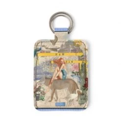 Millie Leather Keyring By Myrtle & Mary