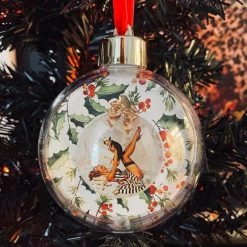 Holly Christmas Bauble By Myrtle & Mary -Myrtle & Mary Sales Shop umplyfux0io0nhafgvot