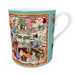 Davinia Large China Mug By Myrtle & Mary