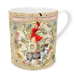 Aries Zodiac Bone China Mug By Myrtle & Mary