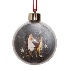 Festive Celeste Christmas Bauble By Myrtle & Mary