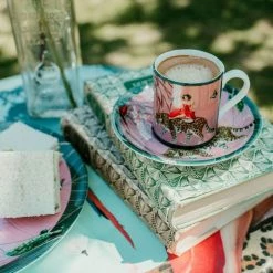Mary Pink Bone China Espresso Cup & Saucer By Myrtle & Mary -Myrtle & Mary Sales Shop z7yg7his7ecbjvokabw0